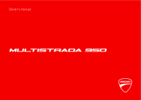 Ducati Multistrada 950 - Owners manual 2020 EN